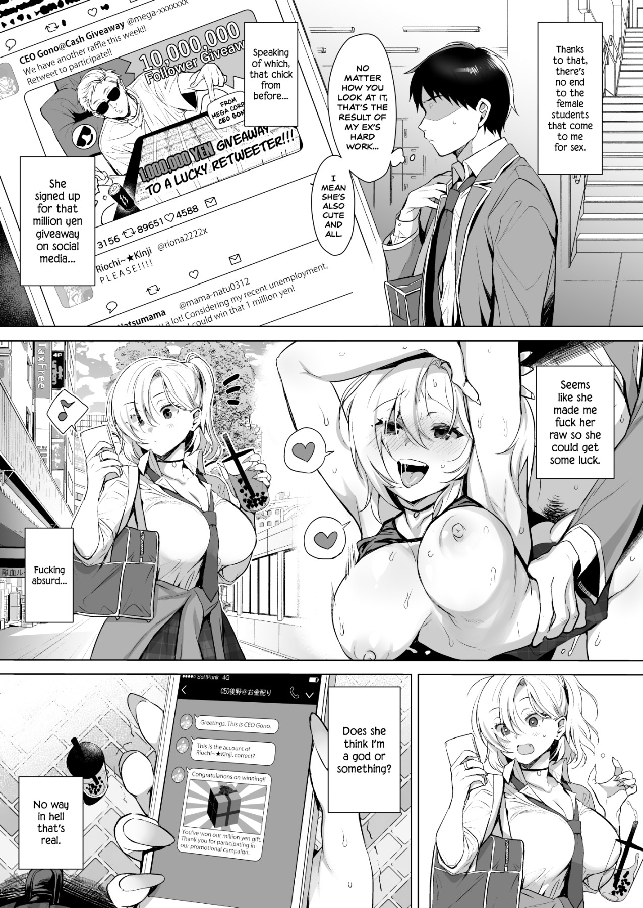 Hentai Manga Comic-The Cock That Could Form Lines-Read-7